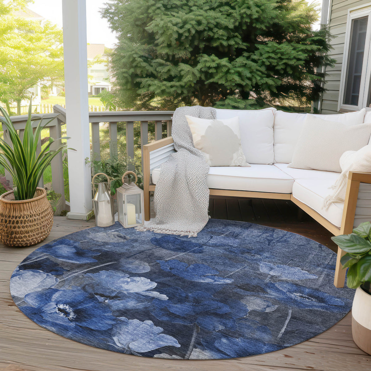 Addison Chantille ACN613 Blue Rug