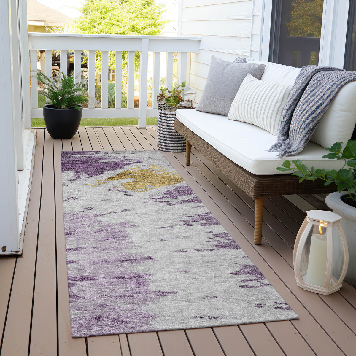 Addison Chantille ACN614 Purple Rug