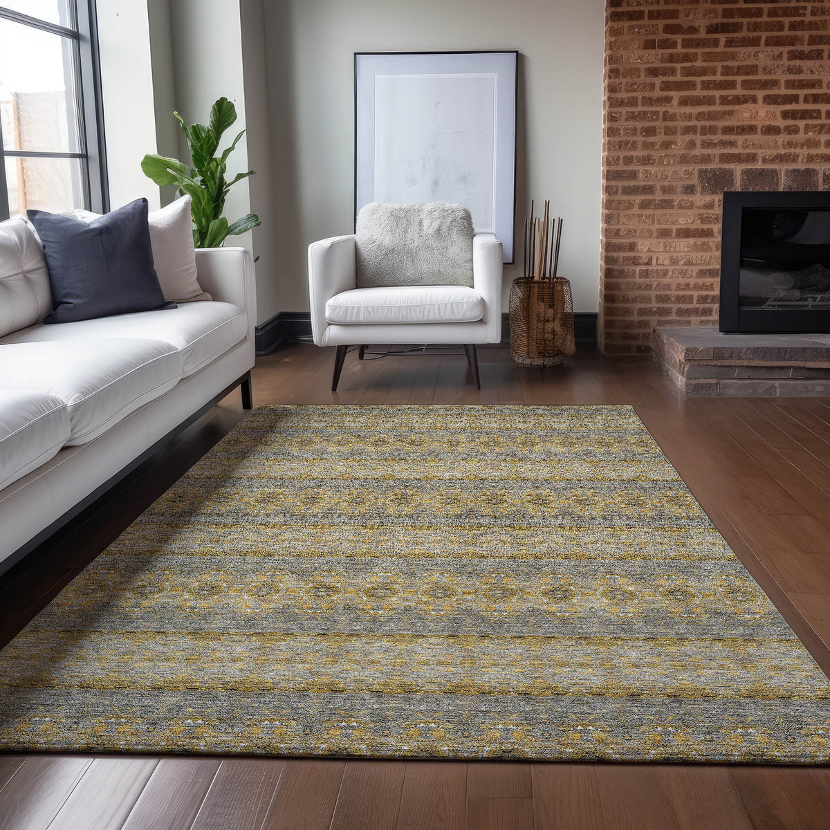 addison chantille acn615 gold rug