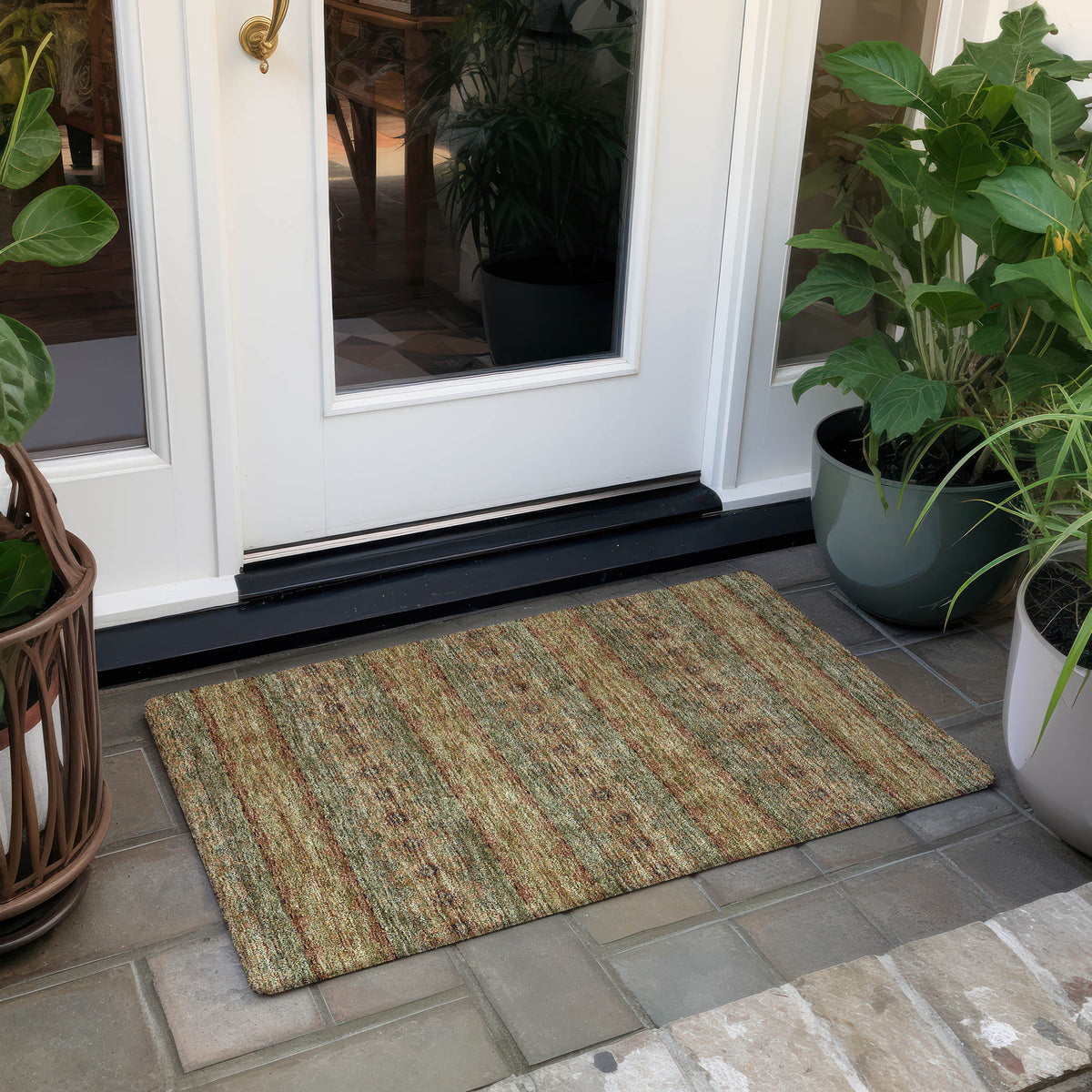 Addison Chantille ACN615 Green Rug
