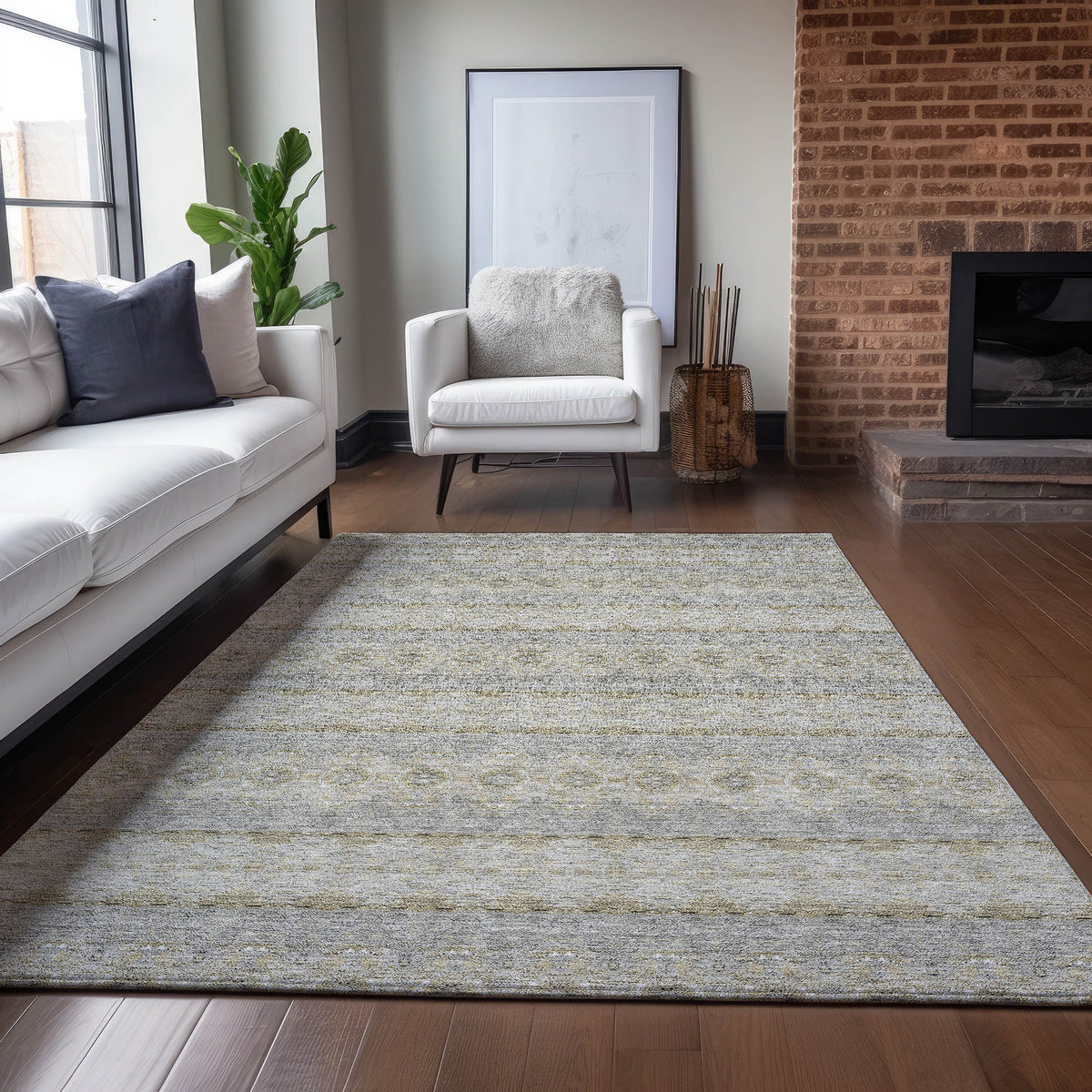 addison chantille acn615 silver rug