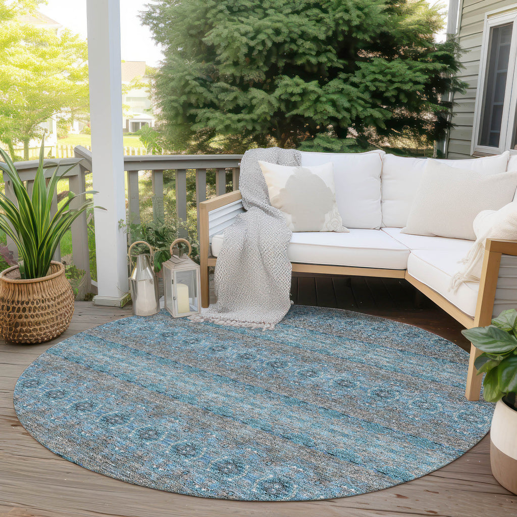 addison chantille acn615 teal rug