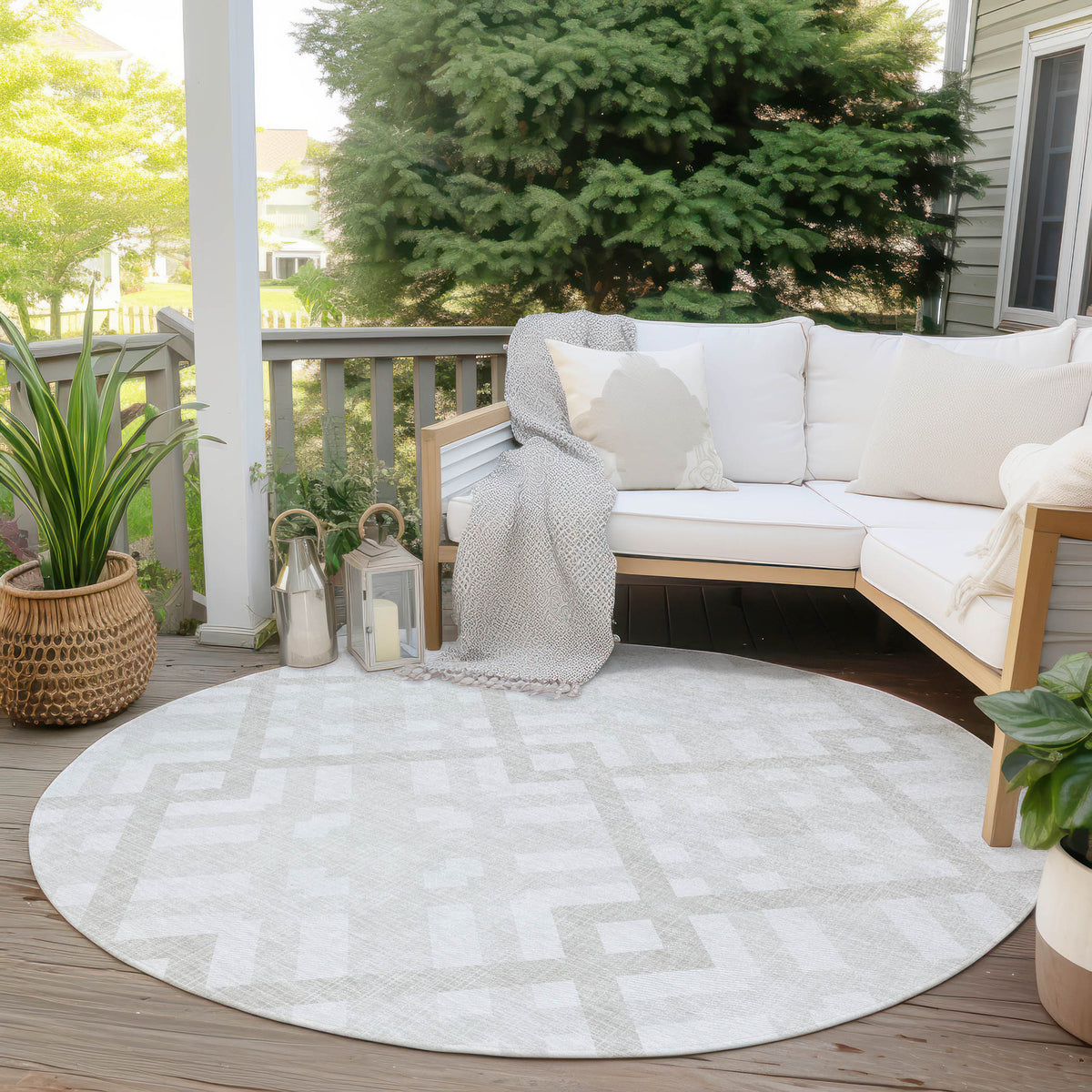 Addison Chantille ACN616 Ivory Rug