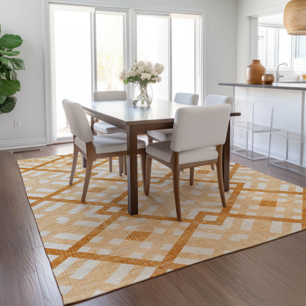 addison chantille acn616 peach rug