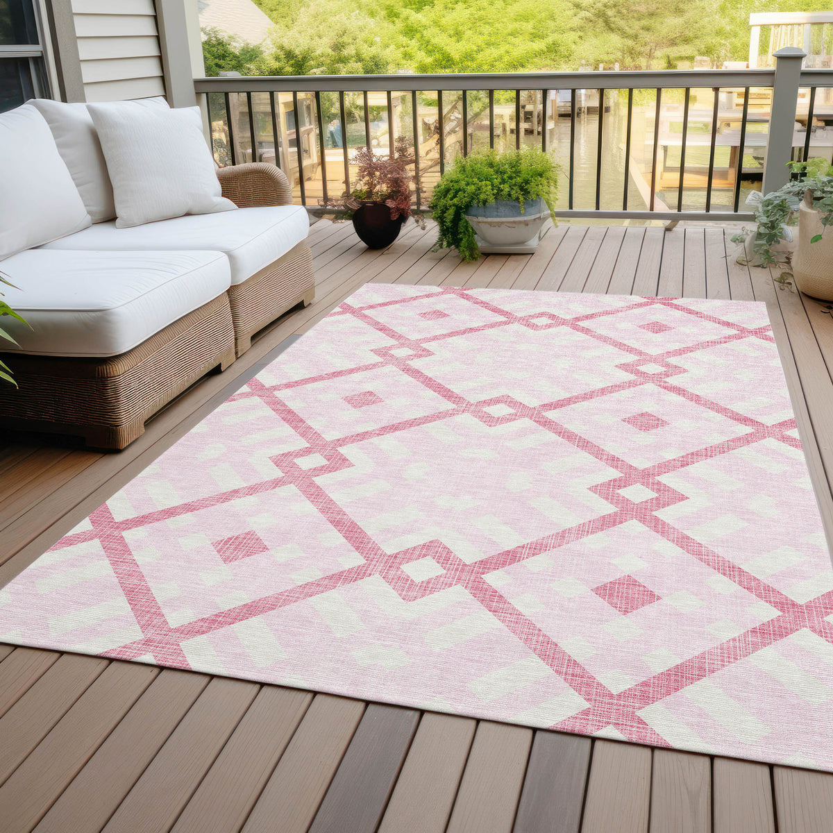 Addison Chantille ACN616 Pink Rug
