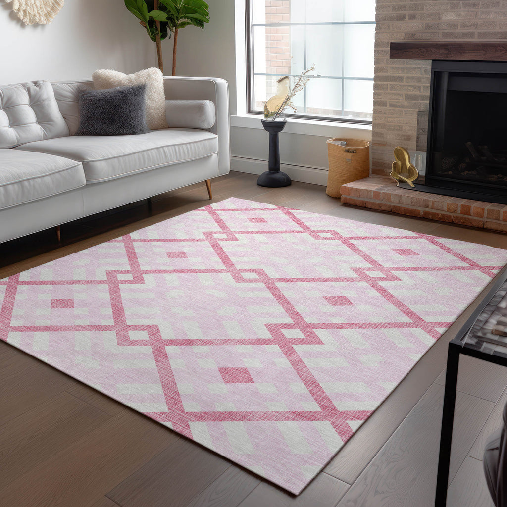 addison chantille acn616 pink rug