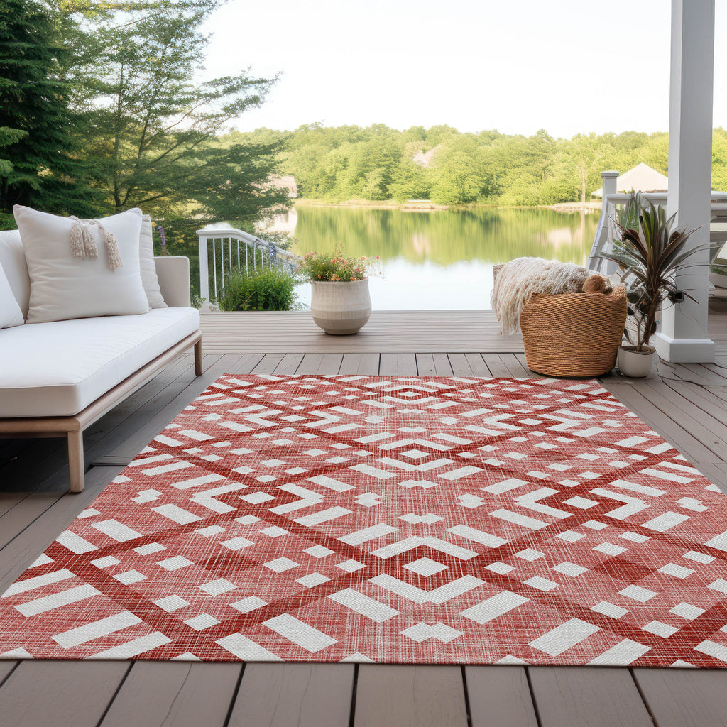addison chantille acn616 red rug