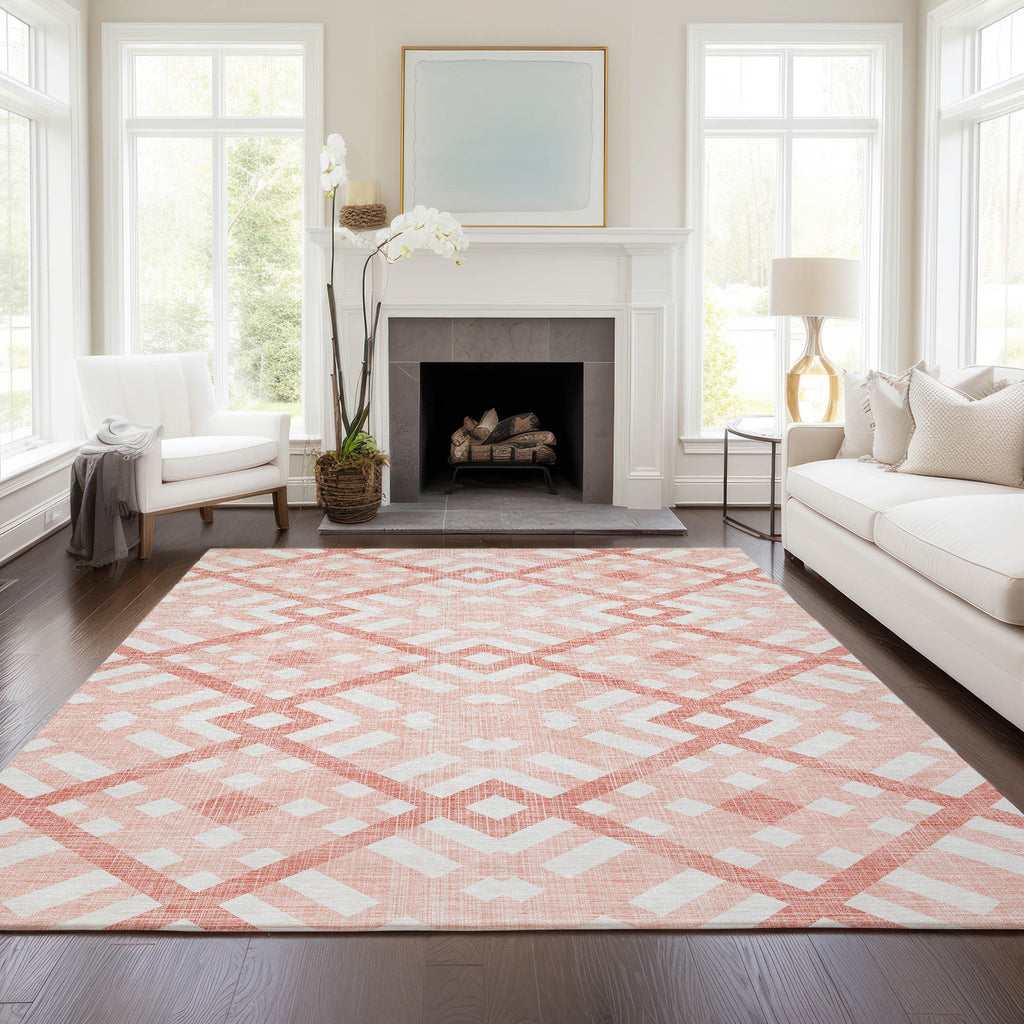 addison chantille acn616 salmon rug