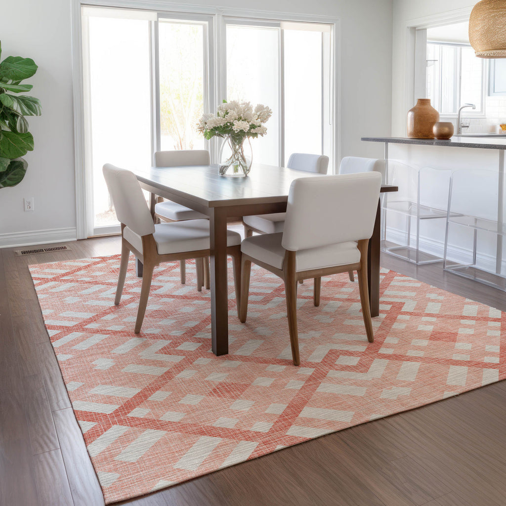 addison chantille acn616 salmon rug