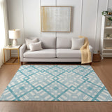 addison chantille acn616 teal rug