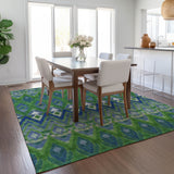 Addison Chantille ACN617 Green Rug