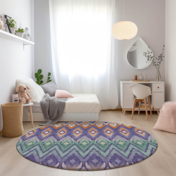 addison chantille acn617 purple rug