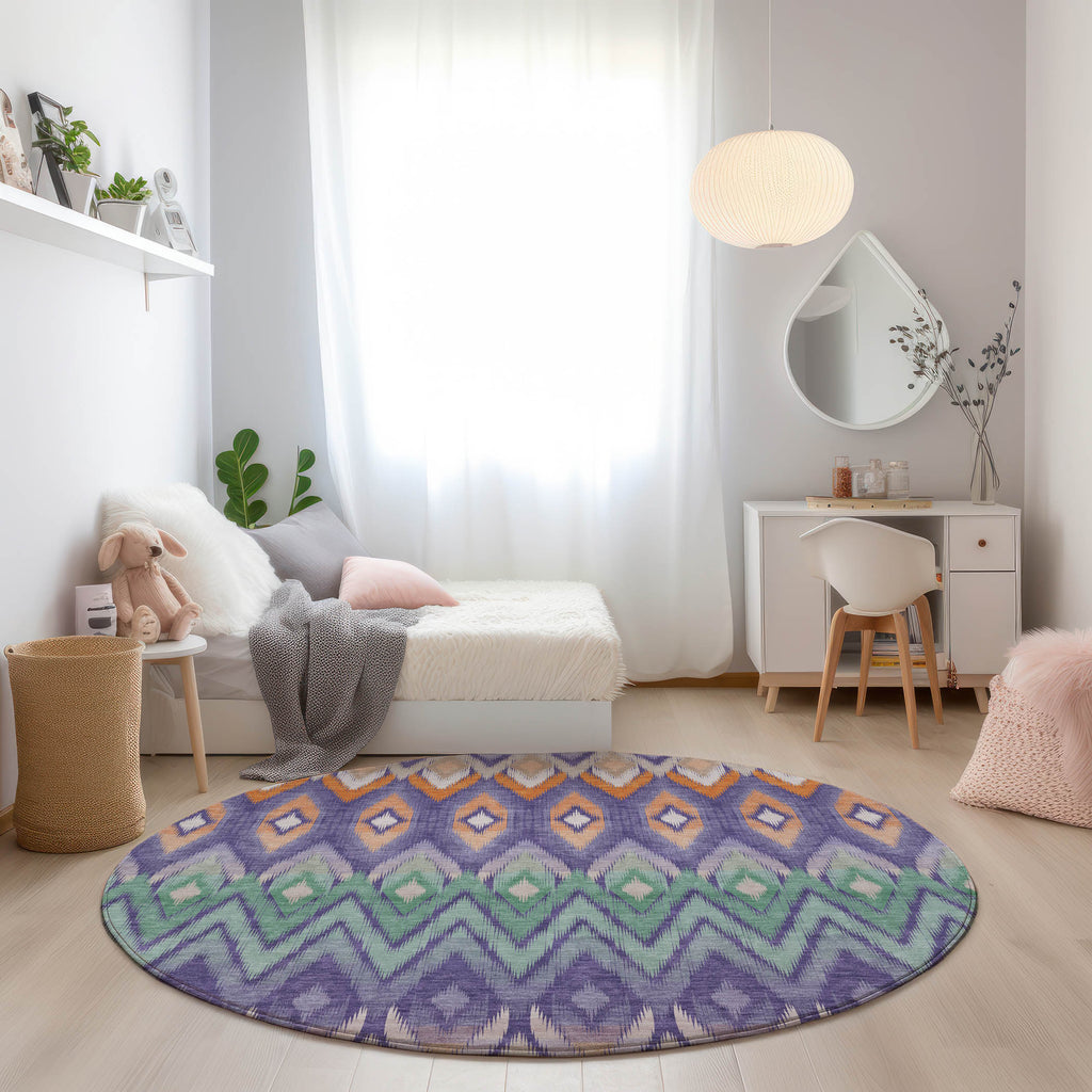 addison chantille acn617 purple rug
