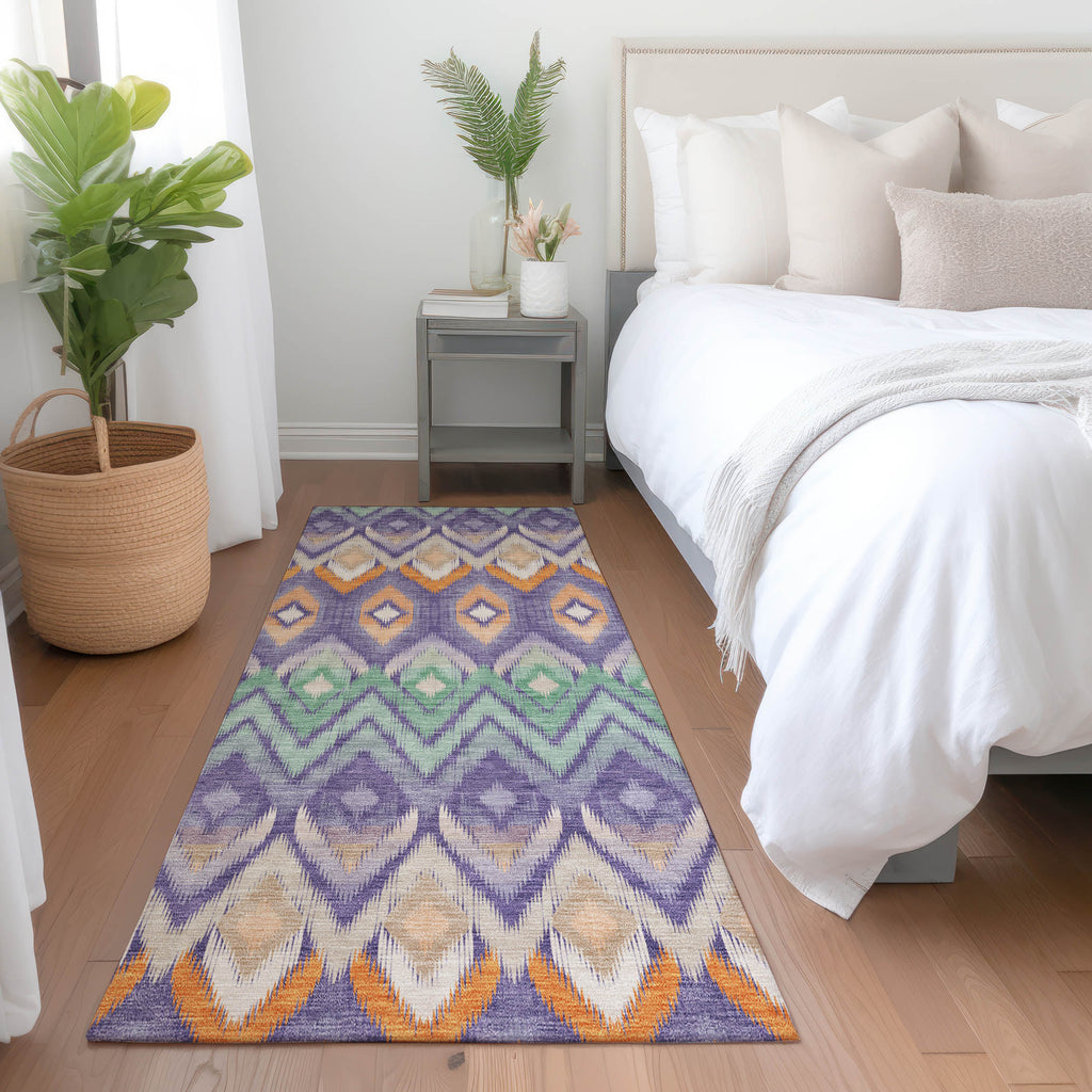 addison chantille acn617 purple rug