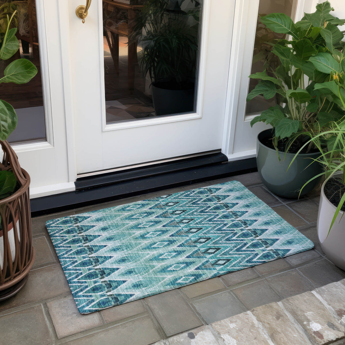 Addison Chantille ACN617 Teal Rug