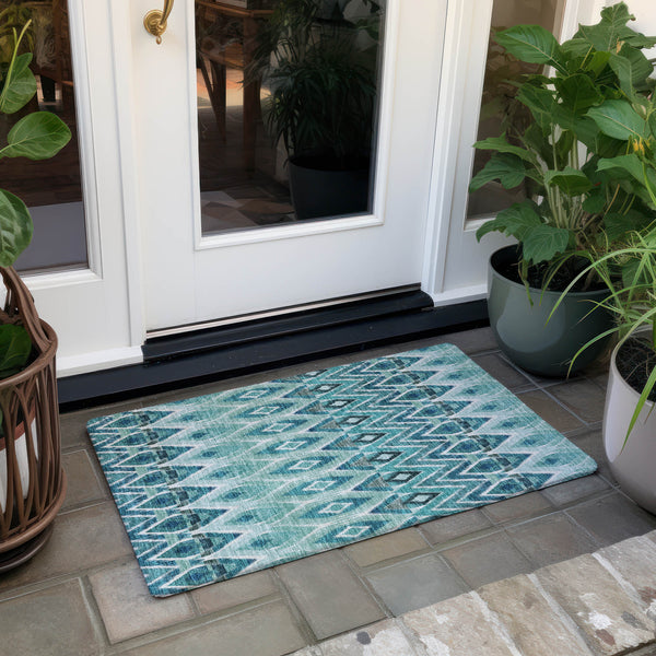 Addison Chantille ACN617 Teal Rug