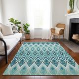 Addison Chantille ACN617 Teal Rug