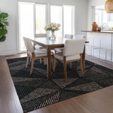 Addison Chantille ACN618 Black Rug