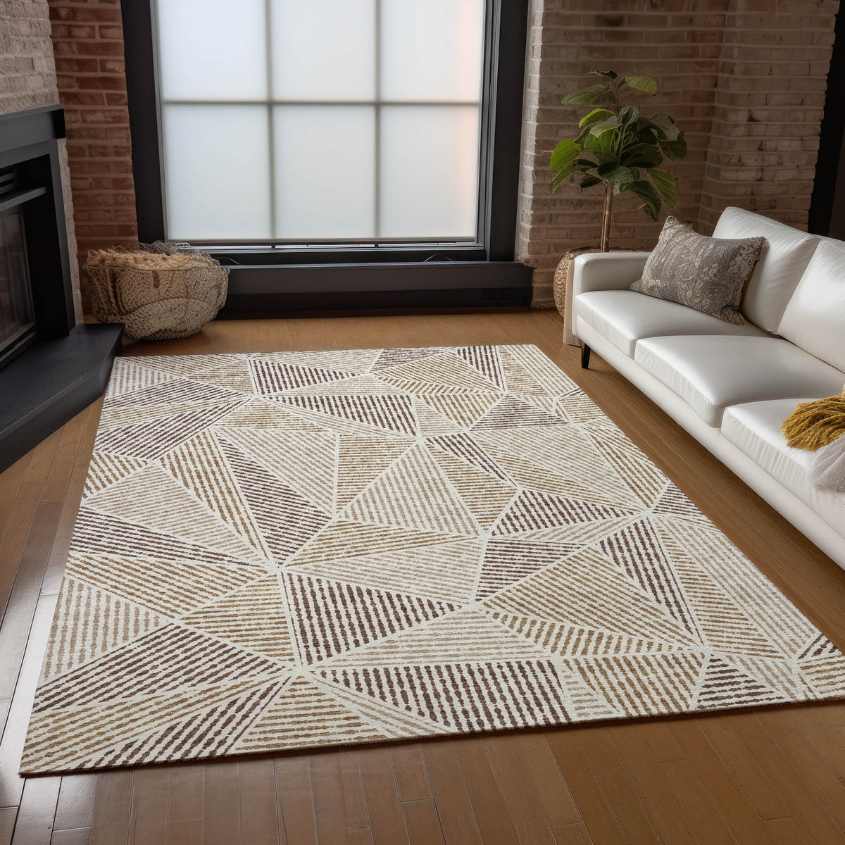 Addison Chantille ACN618 Brown Rug