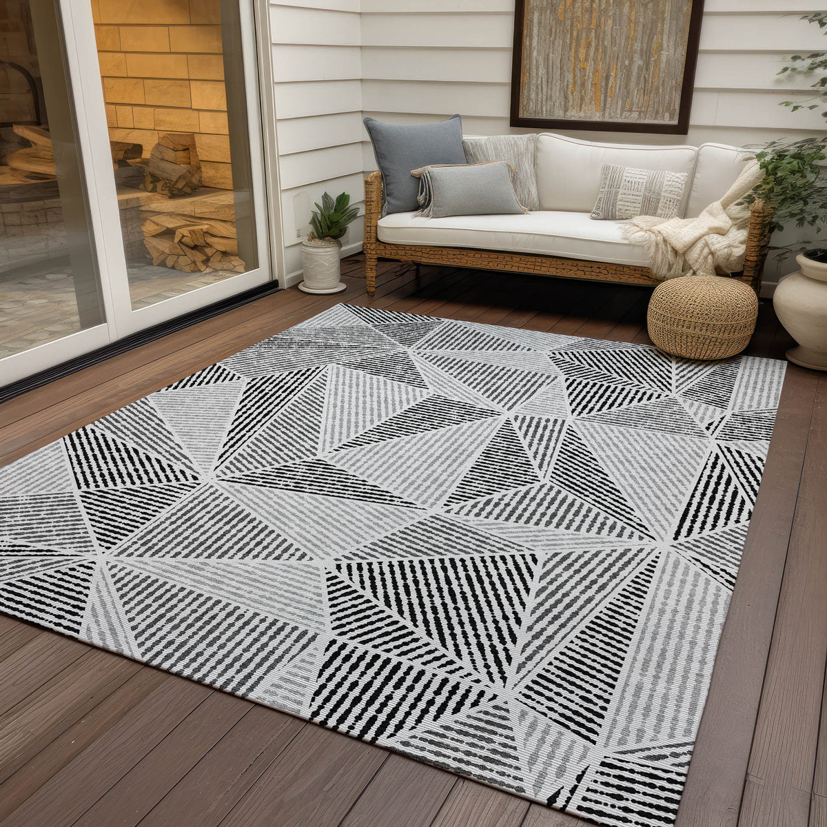 Addison Chantille ACN618 Pewter Rug