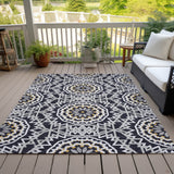 Addison Chantille ACN619 Black Rug