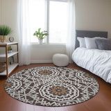addison chantille acn619 chocolate rug