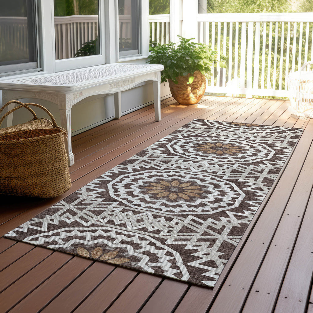 addison chantille acn619 chocolate rug