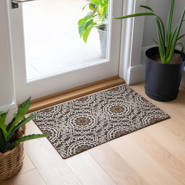 addison chantille acn619 chocolate rug