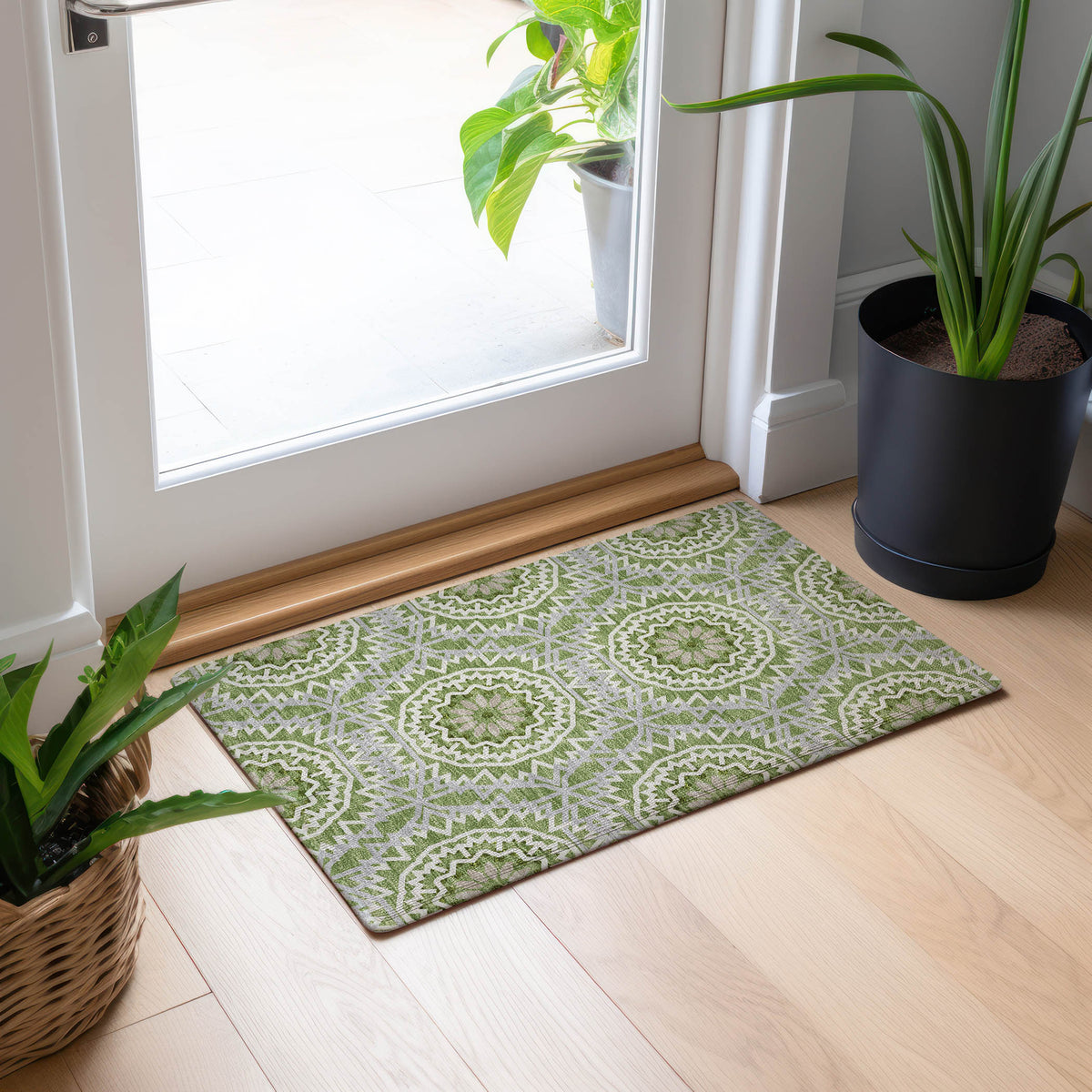 addison chantille acn619 green rug
