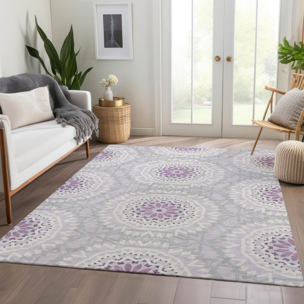 addison chantille acn619 lilac rug