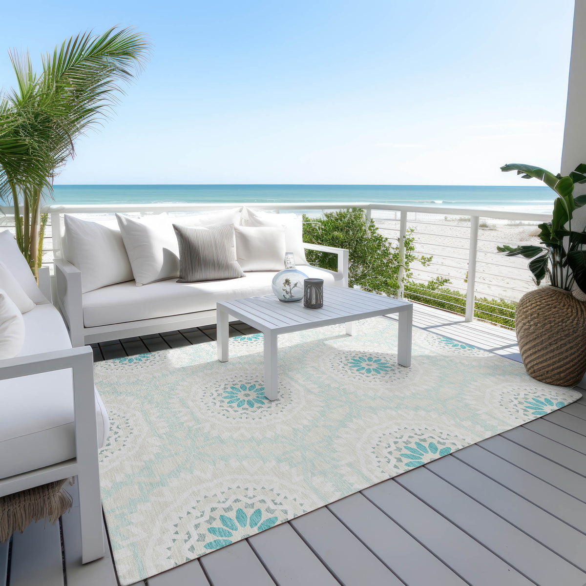 Addison Chantille ACN619 Teal Rug
