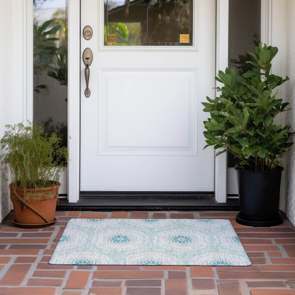 addison chantille acn619 teal rug