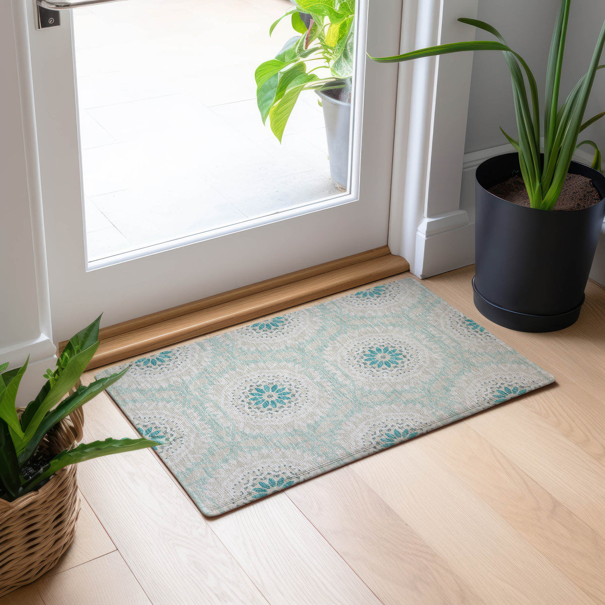 addison chantille acn619 teal rug