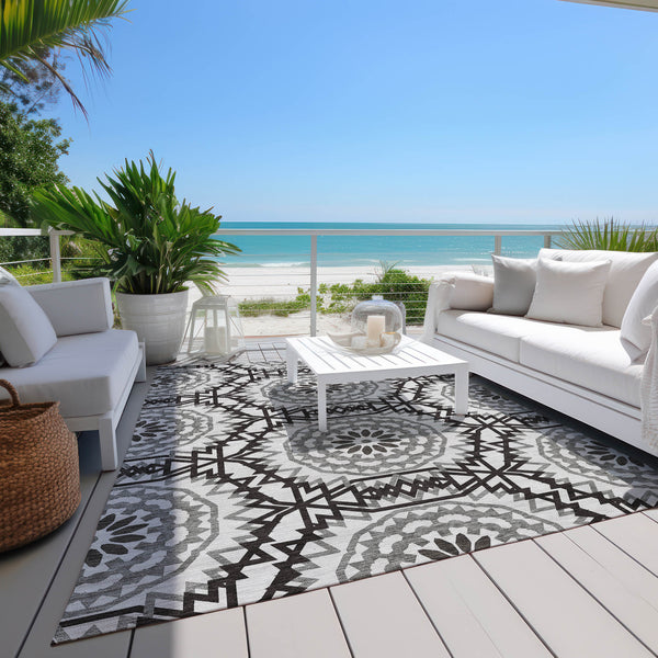 Addison Chantille ACN619 White Rug