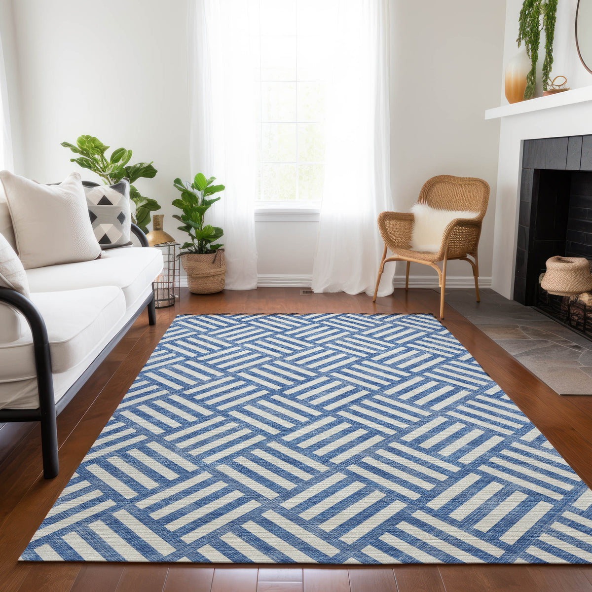 Addison Chantille ACN620 Blue Rug