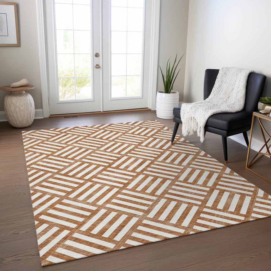 addison chantille acn620 paprika rug