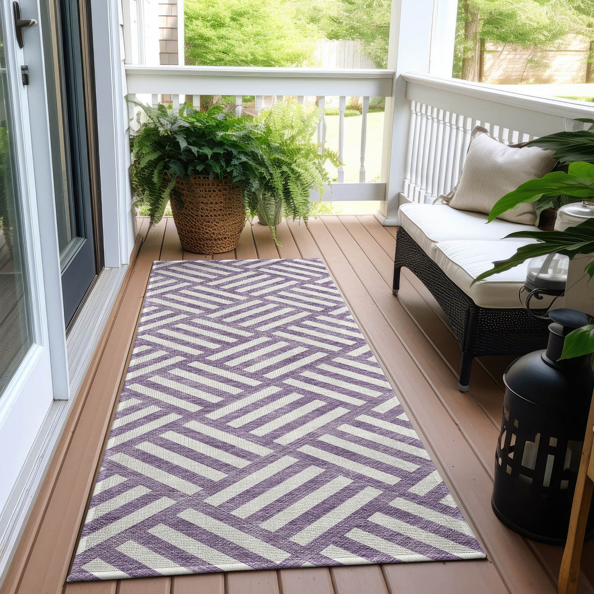 Addison Chantille ACN620 Purple Rug