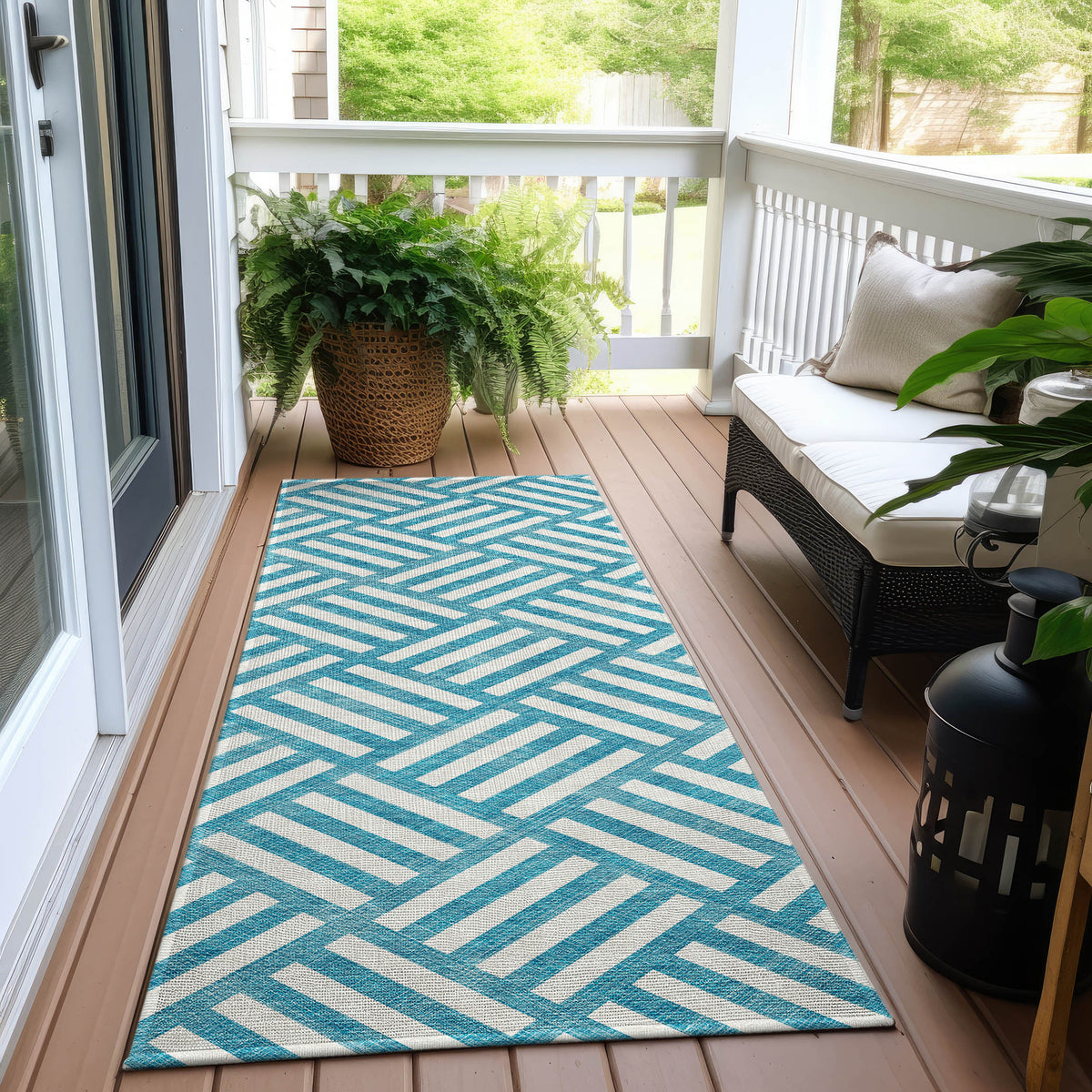Addison Chantille ACN620 Teal Rug