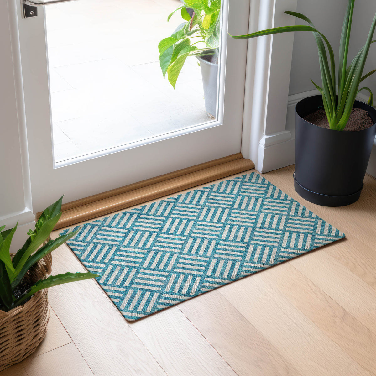 addison chantille acn620 teal rug