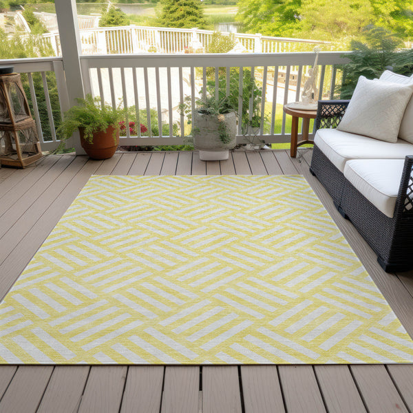 Addison Chantille ACN620 Yellow Rug
