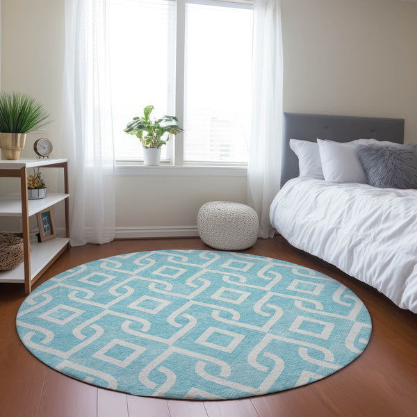 addison chantille acn621 aqua rug