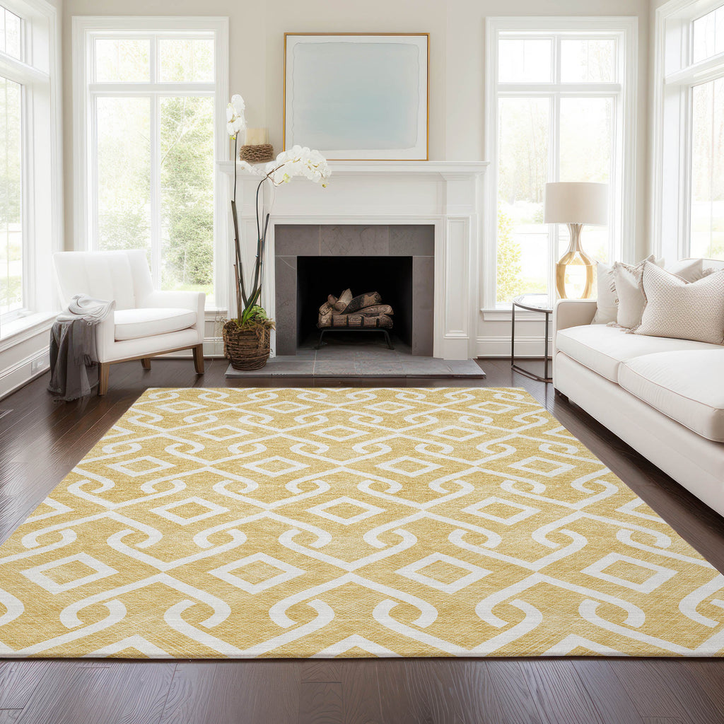addison chantille acn621 gold rug