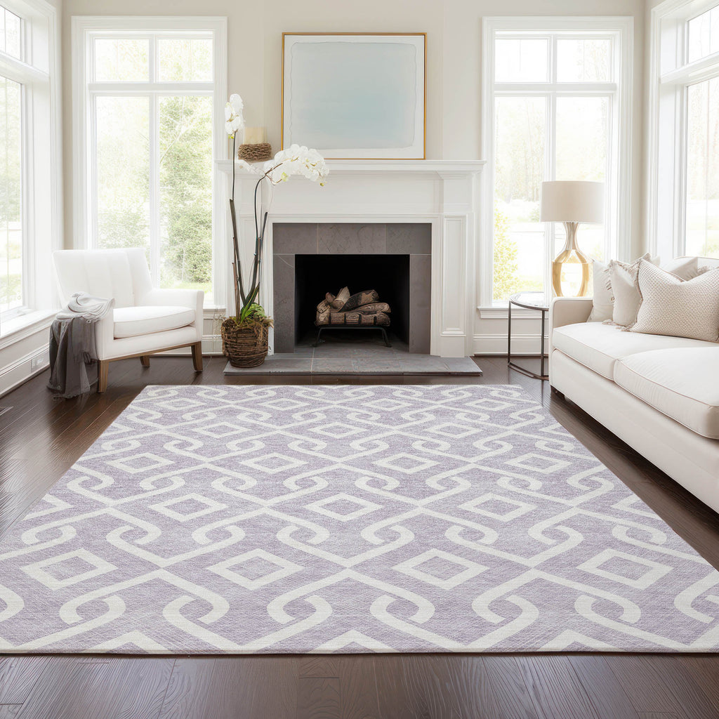 addison chantille acn621 lavender rug