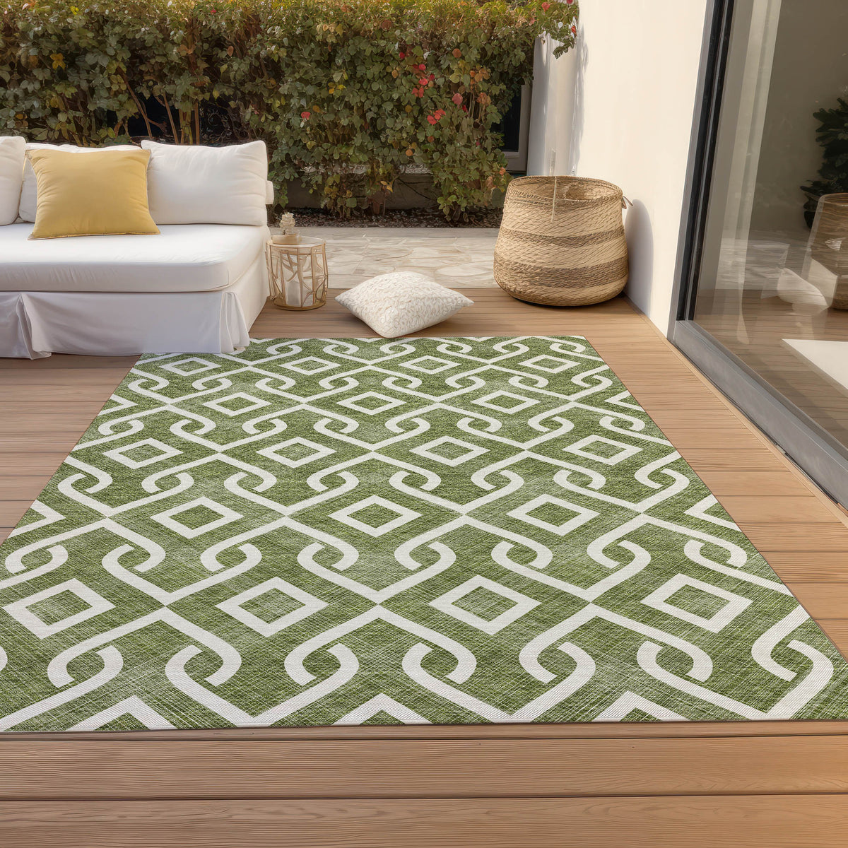 Addison Chantille ACN621 Olive Rug