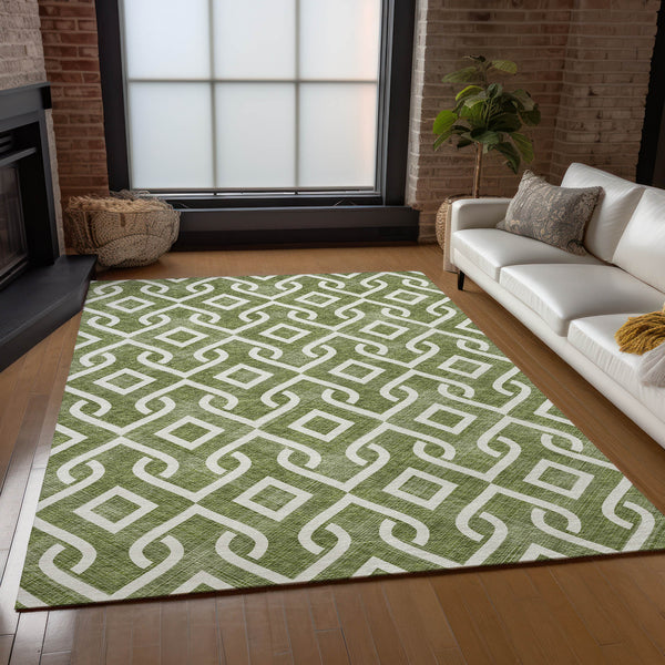 Addison Chantille ACN621 Olive Rug