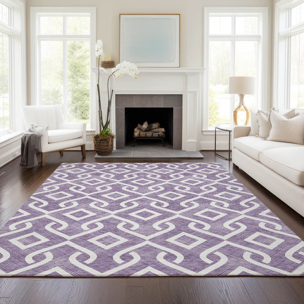 addison chantille acn621 purple rug