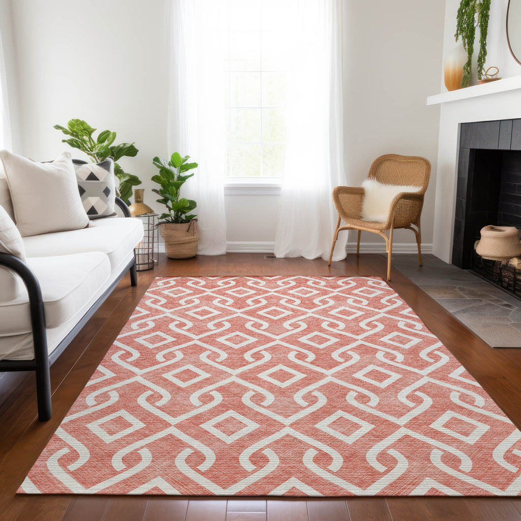addison chantille acn621 salmon rug