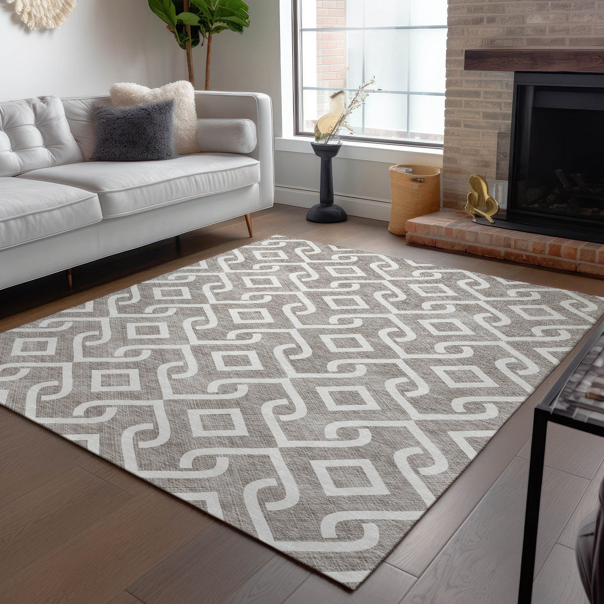 Addison Chantille ACN621 Taupe Rug
