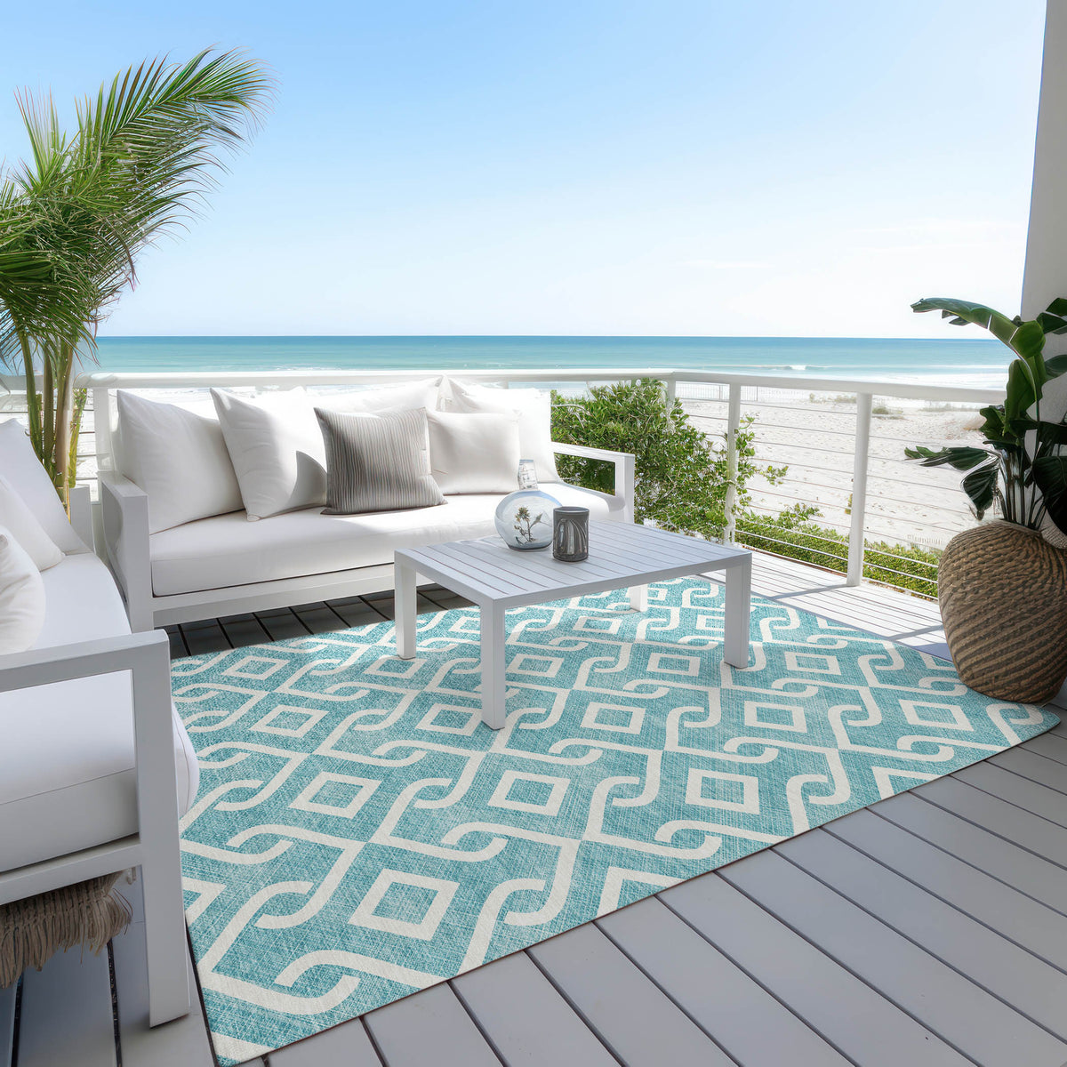 Addison Chantille ACN621 Teal Rug