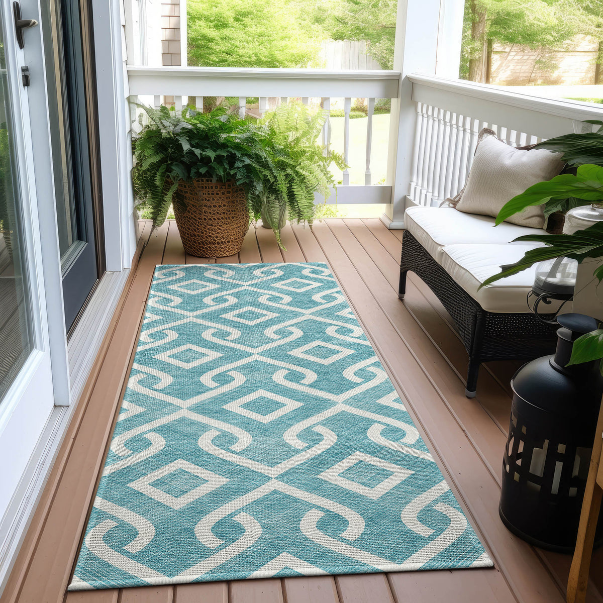 Addison Chantille ACN621 Teal Rug